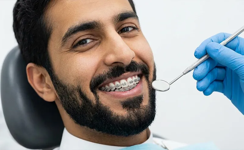 Traditional Metal Braces